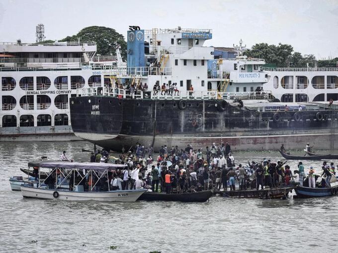 Schiffsunglück in Bangladesch