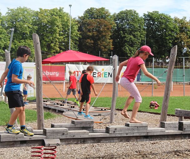 Beim MTV-Ferienspaß können sich Kinder austoben. Beim MTV-Ferienspaß können sich Kinder austoben.