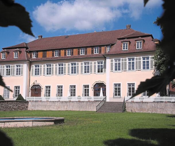 Das Areal mit Schloss, Park und Nebengebäuden wird bald einer neuen Bestimmung zugeführt. Foto: Alfred Drossel