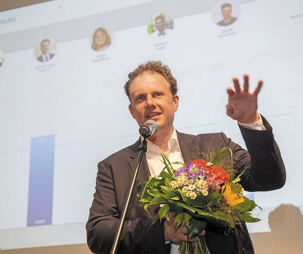 Der Wahlsieger: Matthias Knecht hat den Amtsinhaber weit überholt.