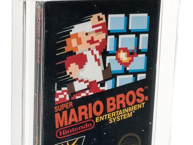 «Super Mario Bros.»-Videospiel versteigert