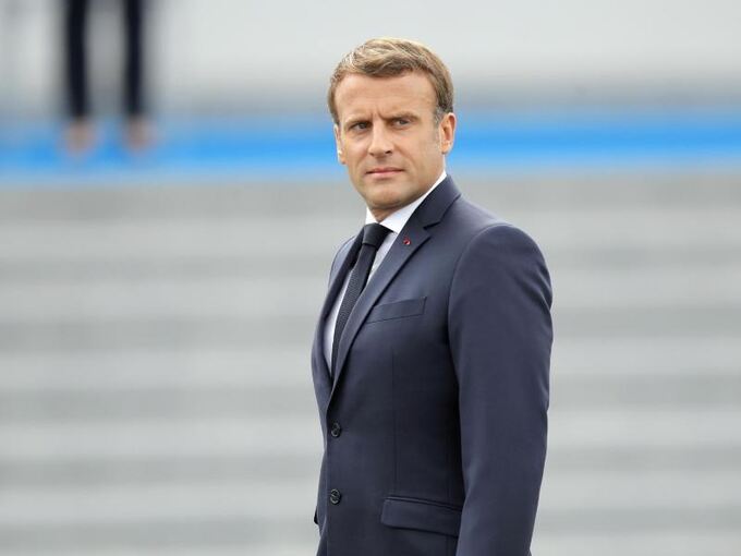 Präsident Macron