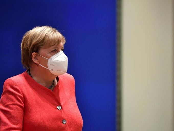 Angela Merkel beim EU-Sondergipfel