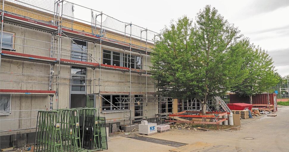 Die neue Grundschule in Pattonville. Ab Herbst 2021 soll es dort verpflichtenden Ganztagsunterricht geben. Foto: Holm Wolschendorf