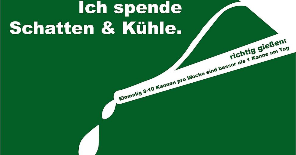 Das Plakat der Marbacher BUND-Kampagne, entworfen von Kai Steinsträßer.Foto: privat