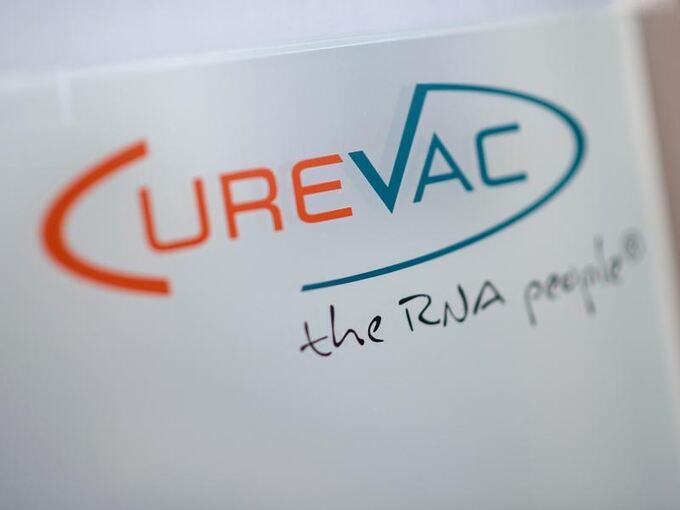 Logo von Curevac