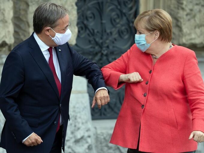 Merkel: Laschet hat wichtiges Rüstzeug für CDU-Vorsitz - Deutschland - Ludwigsburger Kreiszeitung