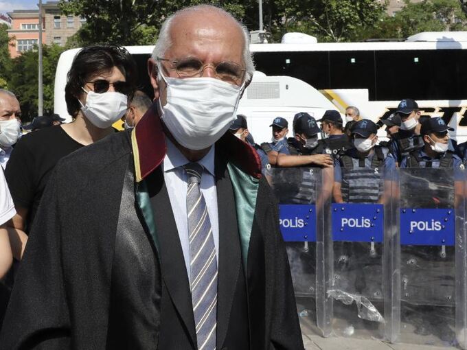 Türkische Anwälte im Hungerstreik