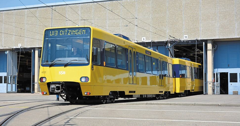 Das neue Depot in Hausen soll 2026 in Betrieb gehen, dann ist auch eine Anbindung nicht nur dieses Stadtteils, sondern auch von Ditzingen denkbar. Foto/Montage: LKZ