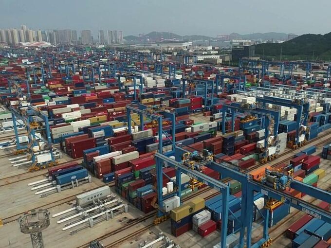 Chinas Exporte legen im August um 9,5 Prozent zu
