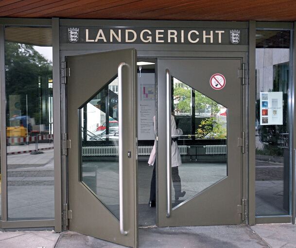 Prozessauftakt am Stuttgarter Landgericht.
