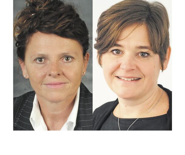 Edda Bühler (links) und Silke Gericke wollen heute Landtagskandidatinnen im Wahlkreis Ludwigsburg werden. Archivfotos: privat/Holm Wolschendorf