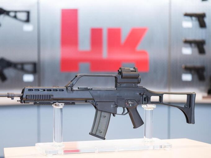 Das Sturmgewehr G36 steht beim Waffenhersteller Heckler & Koch
