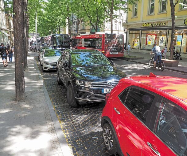Die Myiusstraße ist eine der am stärksten frequentierten Straßen. Archivfoto: Holm Wolschendorf