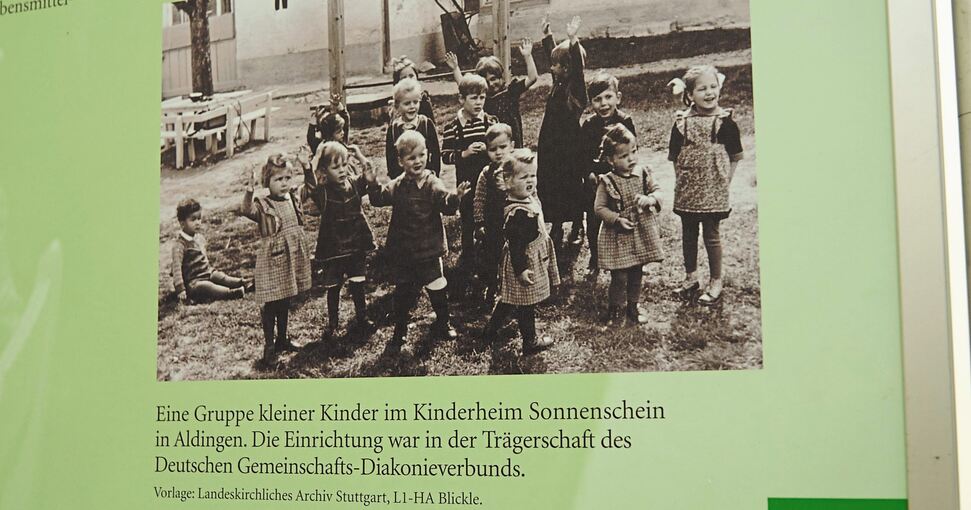In Kornwestheim gibt es eine Ausstellung über die Heimerziehung von 1949 bis 1975. Fotos: Andreas Becker