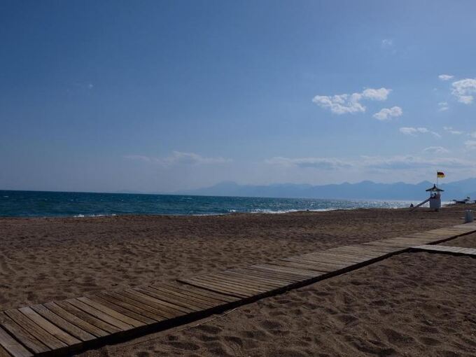Strand in Antalya