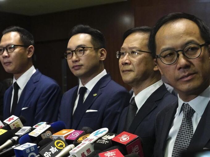 Oppositionspolitiker aus Hongkong