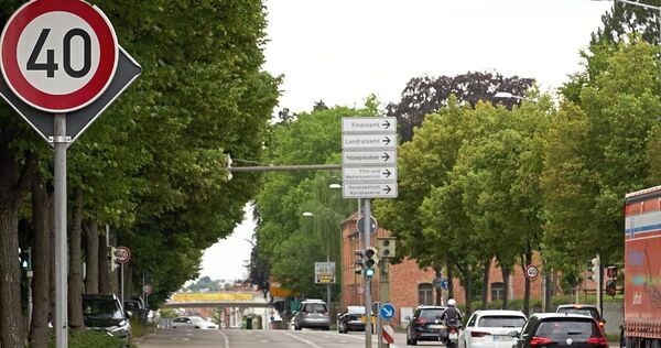 Tempo 40, wie hier in der Ludwigsburger Friedrichstraße, soll künftig auch in der Bahnhof-, Asperger und Möglinger Straße in Markgröningen gelten.