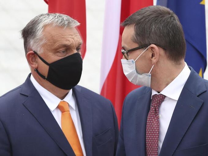 Morawiecki und Orban