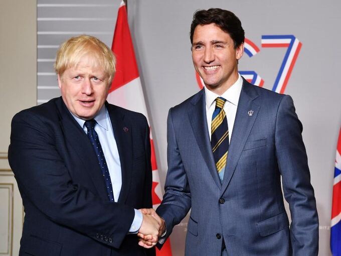 Großbritannien und Kanada unterzeichnen Handelsabkommen