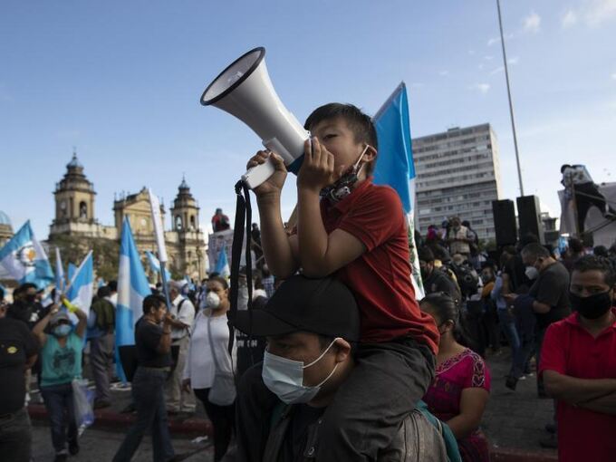 Proteste in Guatemala