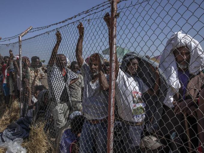 Konflikt in Äthiopien - Flüchtlinge im Sudan
