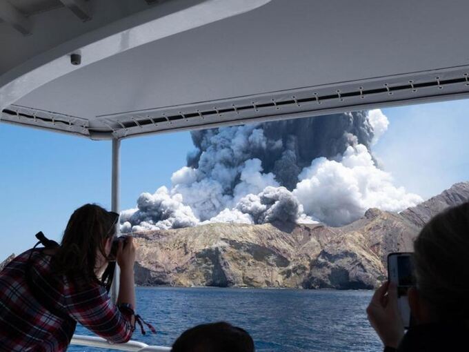 Vulkanausbruch in Neuseeland