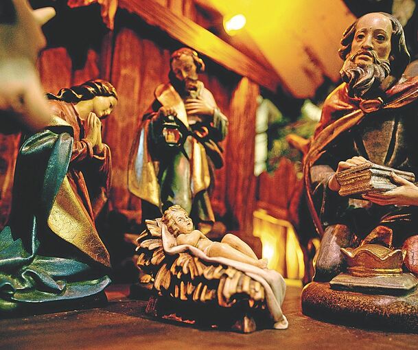 Das große Fest der Christenheit: Jesu Geburt. Archivfoto: Patrick Seeger