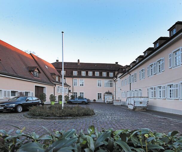 Im Hauptgebäude des Schlosses sollen künftig unter anderem die Patienten untergebracht werden. Foto: Alfred Drossel