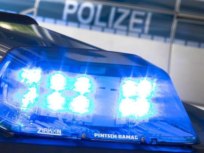 Blaulicht auf Polizeiwagen