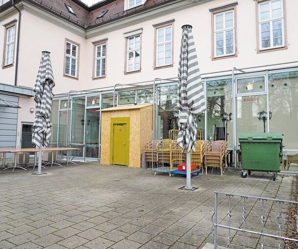 Die Renovierungsarbeiten laufen bereits.Foto: Holm Wolschendorf