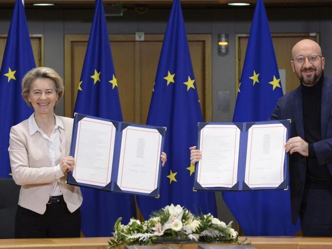 Von der Leyen und Michel