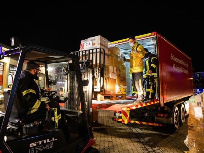 Feuerwehr sammelt Sachspenden für Erdbebenopfer in Kroatien