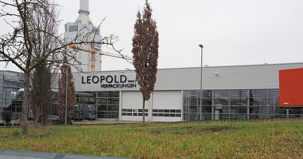 Am Marbacher Standort von Leopold Verpackungen. Dort will sich das Unternehmen erweitern. Foto: Andreas Becker