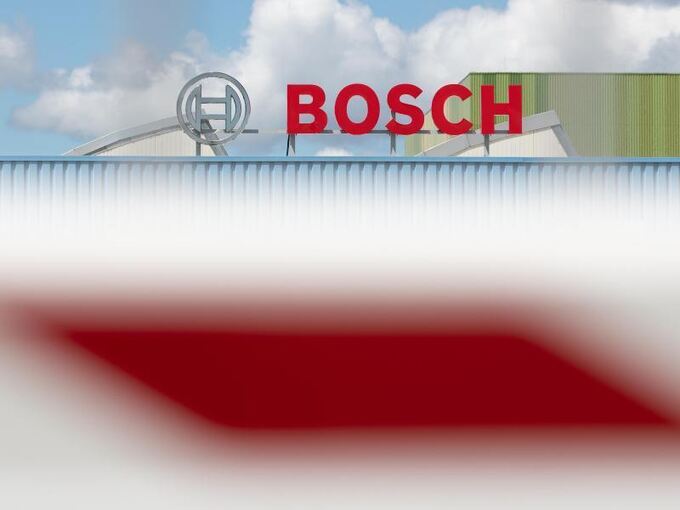 Das Bosch Logo ist zu sehen