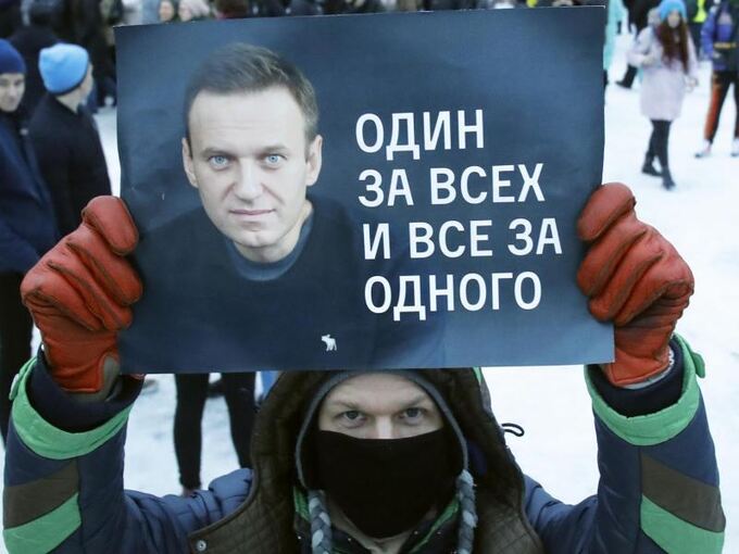 Nawalny-Protest