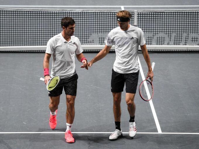 Alexander und Mischa Zverev Alexander und Mischa Zverev