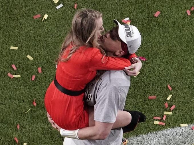 Patrick Mahomes und Brittany