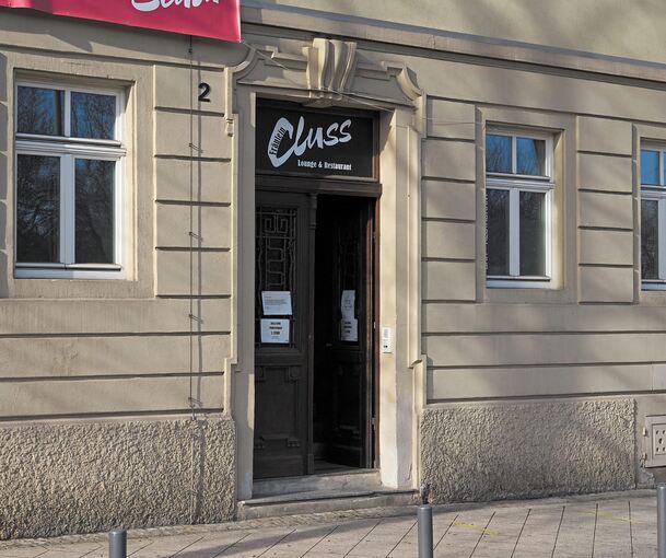 Noch steht „Fräulein Cluss“ über der Türe, bald schon wird die Scala-Gastronomie den Namen „Sounds – Home of Music“ tragen. Wenn der Lockdown vorüber ist, soll es losgehen. Foto: Andreas Becker
