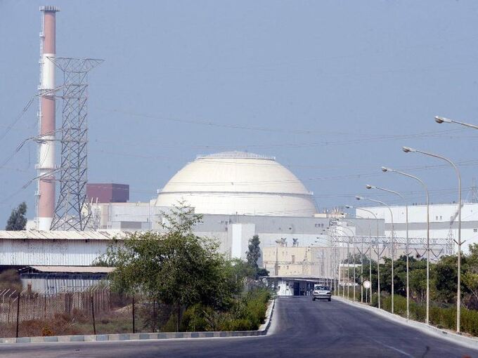 Ein iranisches Atomkraftwerk.
