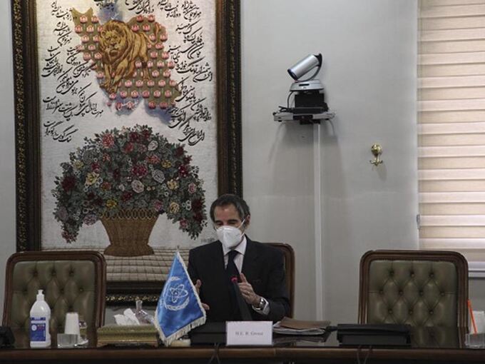 Chef der IAEA Grossi in Teheran