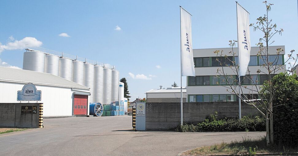 Die Alwa Mineralbrunnen GmbH in Sersheim gehört zur Winkels-Gruppe. Foto: Winkels