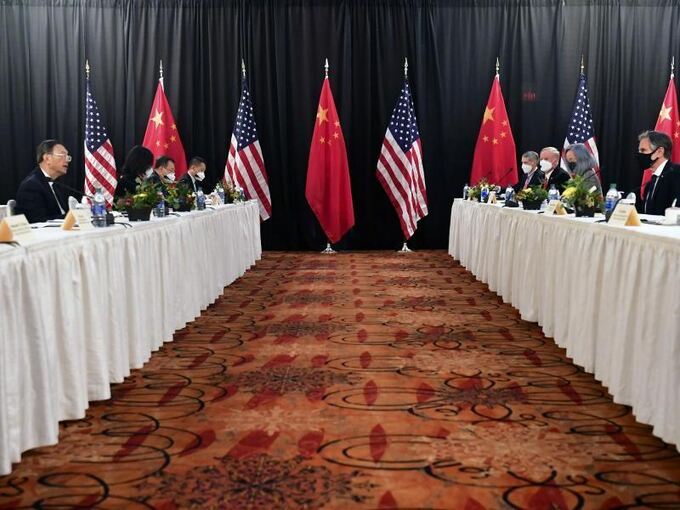 Treffen zwischen den USA und China