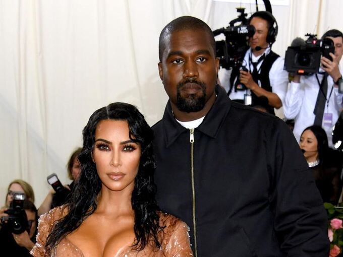 Kim Kardashian und Kanye West