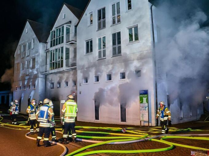 300 000 Euro Schaden bei Brand in Parkhaus