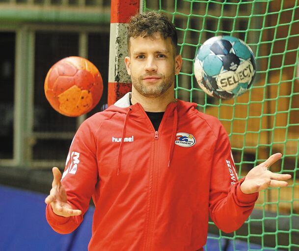 Interimstrainer: Brian Ankersen übernimmt die SG-Handballer.Foto: Baumann