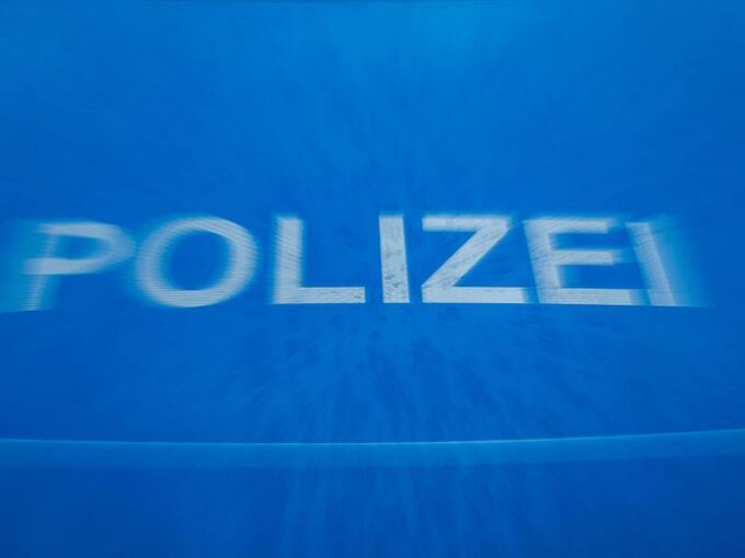 Schriftzug «Polizei»
