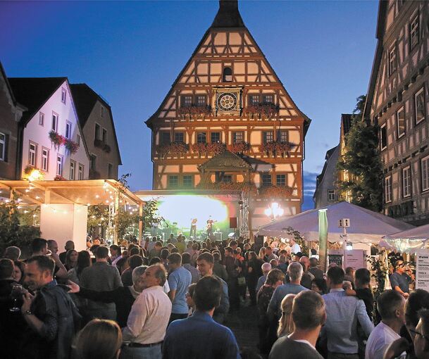 Kein gemeinsames Feiern in der Altstadt: Das Winzerfest 2021 ist abgesagt. Archivfoto: Drossel