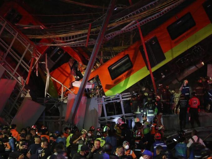 U-Bahn-Unglück in Mexiko-Stadt