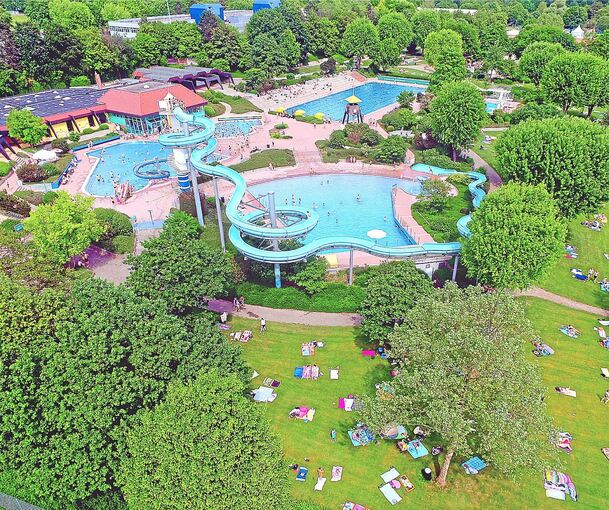 Der Badepark Ellental öffnet an Christi Himmelfahrt, 14. Mai.